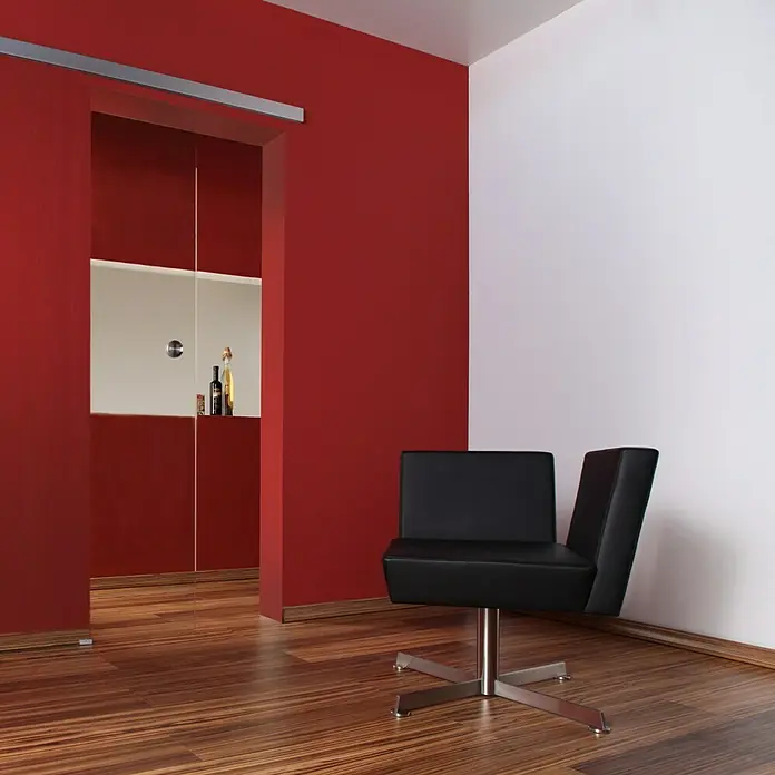 Diamond Doors Glasschiebetür Clear - 935 x 2.058 mm, Klarglas, Einscheibensicherheitsglas (ESG) - Stimmungsaufnahme