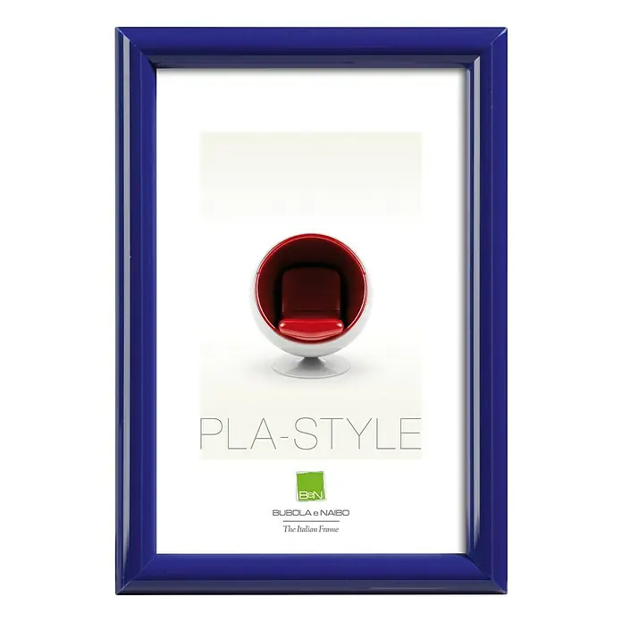 Okvir za sliku Pla-Style - Plave boje, 10 x 15 cm, Plastika
