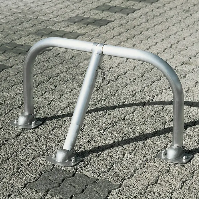 BFt Parkbügel PARKY - B x H: 850 x 455 mm, Stahl - Stimmungsaufnahme