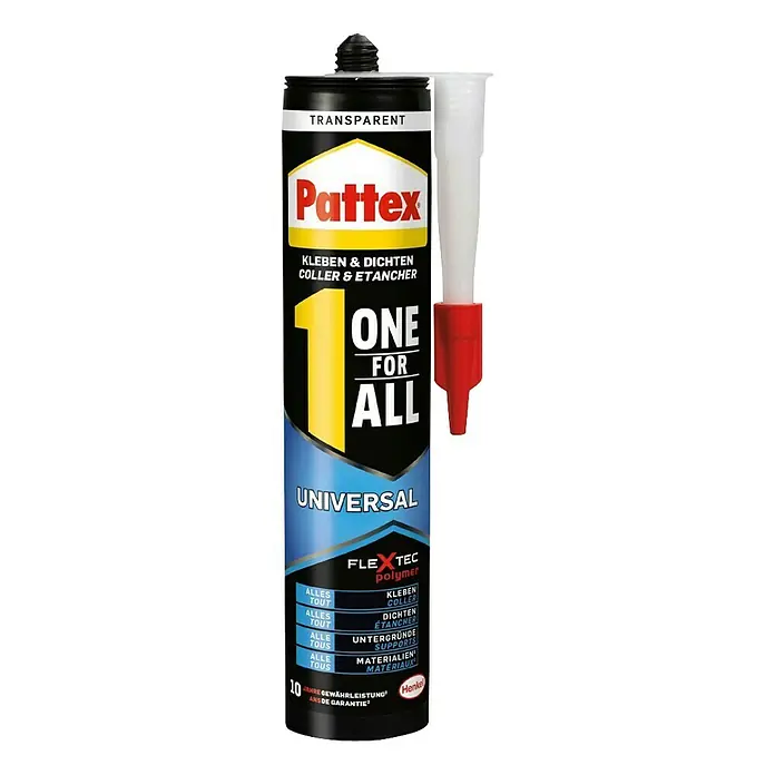 Pattex Montagekleber One for All - 310 g, Transparent
