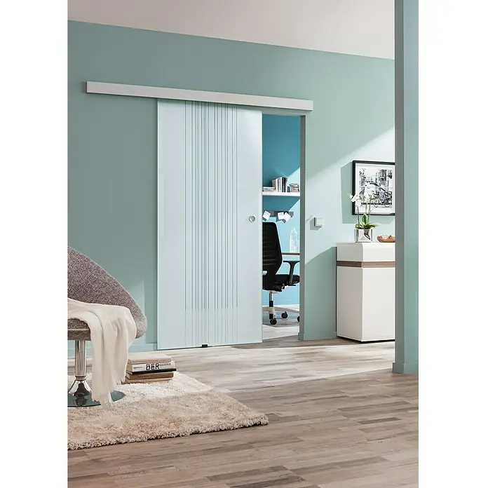 Diamond Doors Schiebetürsystem Toledo 2.0 - 935 x 2.058 mm, Einscheibensicherheitsglas (ESG)