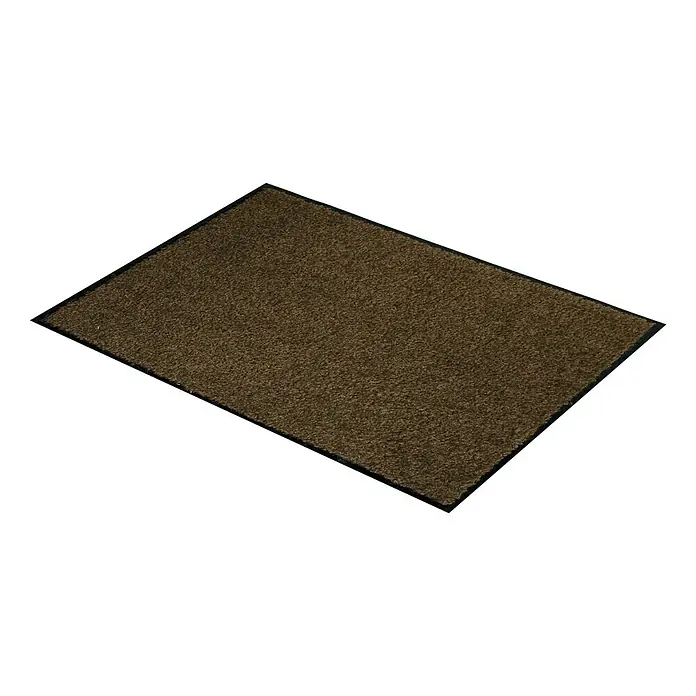 Astra Schmutzfangmatte Diamant - Uni, Braun, 60 x 80 cm, Material Nutzschicht: 100 % Polyamid