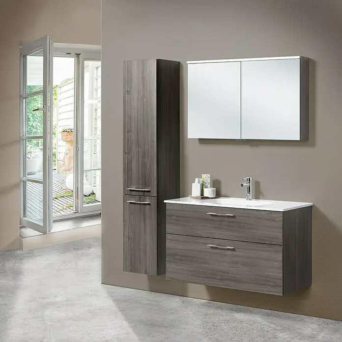 Camargue Aurinia Einbauwaschbecken - 102 x 49 cm, Mineralguss, Weiß
