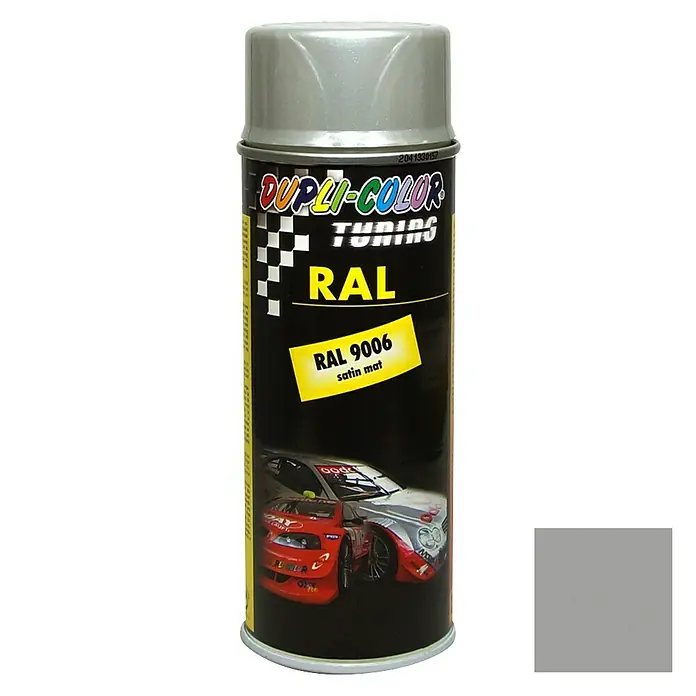 Dupli-Color Tuning Lackspray RAL 9006 - Silber, Seidenmatt, 400 ml