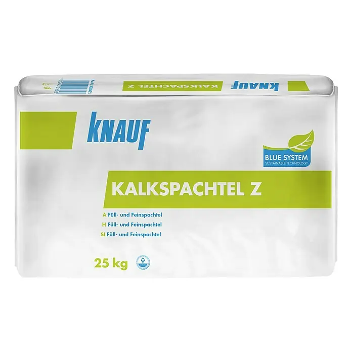 Knauf Blue System Kalkspachtel Z - 25 kg - Vorderansicht