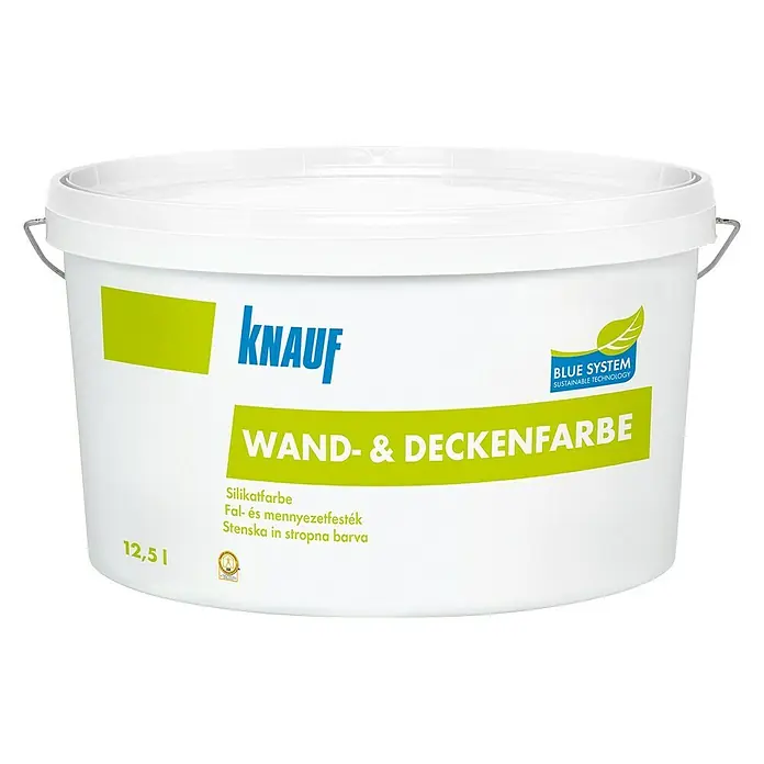 Knauf Blue System Wandfarbe - 12,5 l, Matt - Vorderansicht