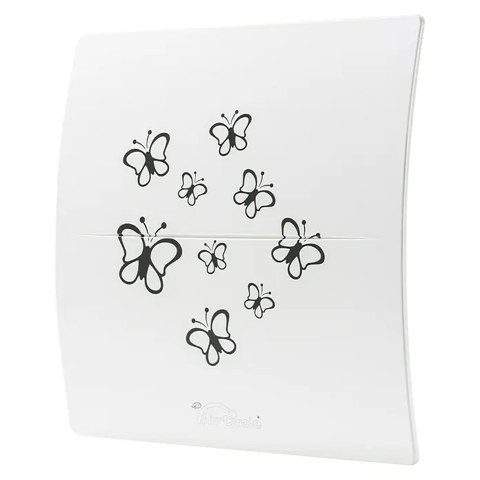 Air-Circle Designblende - Dekor: Dream, Passend für: Ventilator Premium 100 - Vorderansicht
