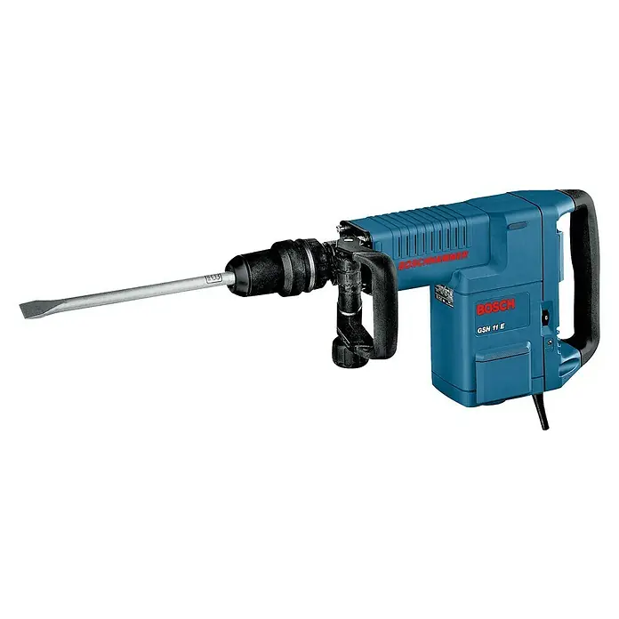 Bosch Professional Čekić za rušenje GSH 11 E - 1.500 W, Jačina pojedinog udarca: 16,8 J, Broj udaraca: 900 /min - 1.890 /min - Pogled s lijeve strane