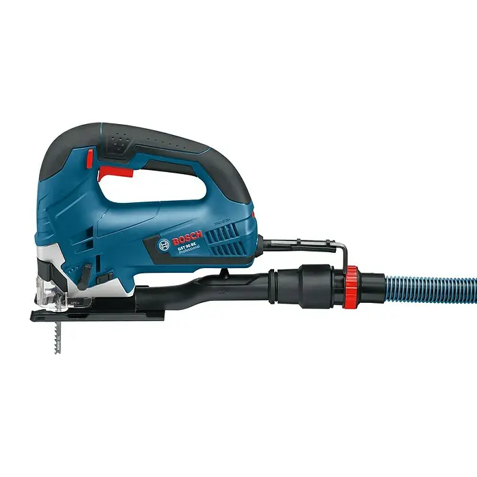 Bosch Professional Stichsäge GST 90 BE - 650 W, Leerlaufhubzahl: 500 Hübe/min - 3.100 Hübe/min - Linke Seitenansicht