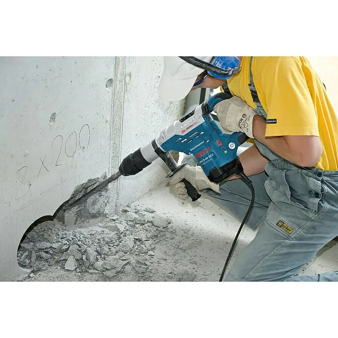 Bosch Professional Udarna bušilica GBH 5-40 DCE - 1.150 W, Jačina pojedinog udarca: 8,8 J, Broj udaraca: 1.500 /min - 3.050 /min - Proizvod u upotrebi