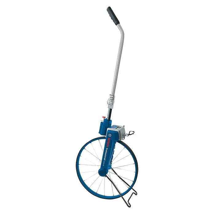 Bosch Professional Messrad GWM 40 - Messbereich: Max. 9999,99 m, Messgenauigkeit: ± 5 cm/100 m - Vorderansicht