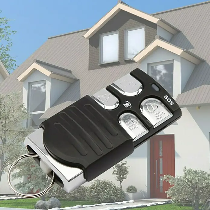 Olympia Protect/Pro Home Daljinski upravljač za alarmne sustave - Namijenjeno za: Bežični alarmni sustav Olympia Protect/ProHome serije, 1 Kom. - Pogled sprijeda