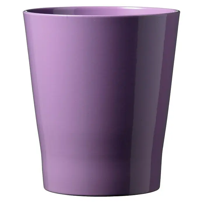 SK Tegla za orhideju Merina - Vanjska dimenzija (ø x V): 10 x 12 cm, Keramika, Lavanda, Sjaj - Pogled sprijeda