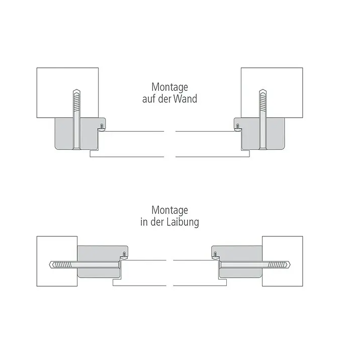 Kilsgaard Blockzarge - 860 x 1.985 mm, DIN Anschlag: Links/Rechts, Weiß