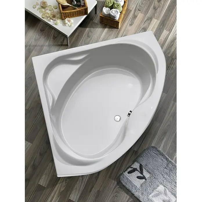 Ottofond Eckbadewanne Maya - 145 x 145 cm, Sanitäracryl, Weiß - Stimmungsaufnahme