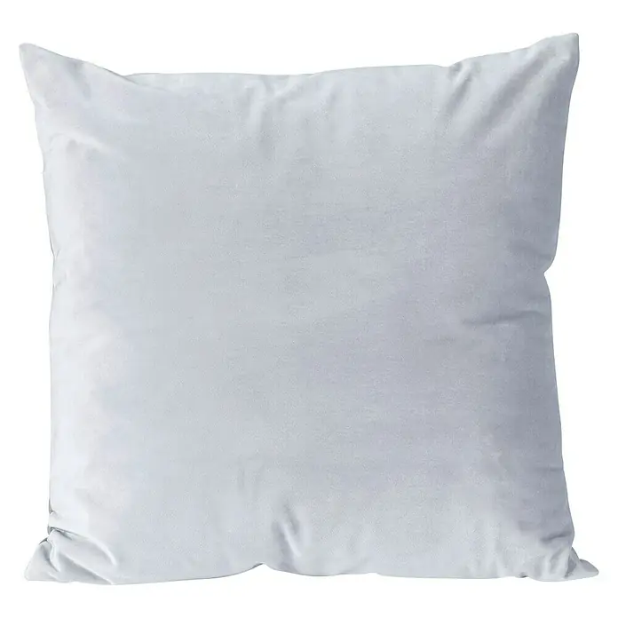 Expo Ambiente II Kissen - Samt, Hellgrau, 45 x 45 cm, 100 % Polyester