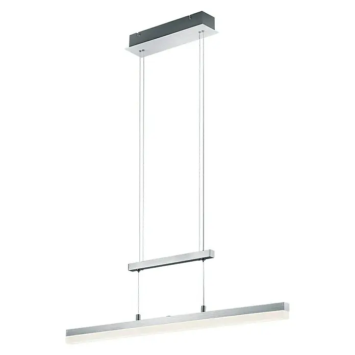 Reality Leuchten LED-Pendelleuchte Calvaro - Warmweiß, 80 x 2,5 cm, Dimmbar - Linke Seitenansicht