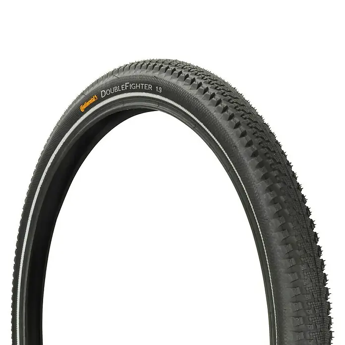 Continental Fietsband Double Fighter III, Mountainbikes, 26″ x 1,9 - Geschikt voor: Mountainbikes, 26″ x 1,9 - Zijaanzicht rechts