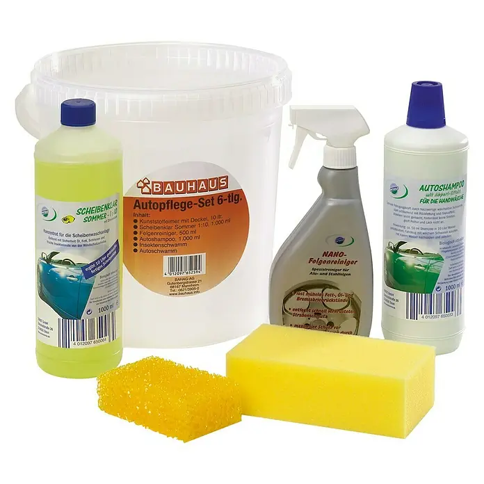 Ernst Reinigungs-Set - 6 -tlg., Geeignet für: Lackierte Oberflächen