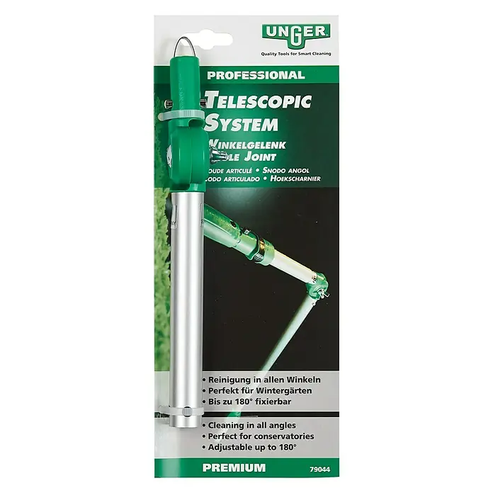 Unger Professional Kutni zglob - Mogućnost fiksiranja do 180°, Plastika/metal - Pogled sprijeda