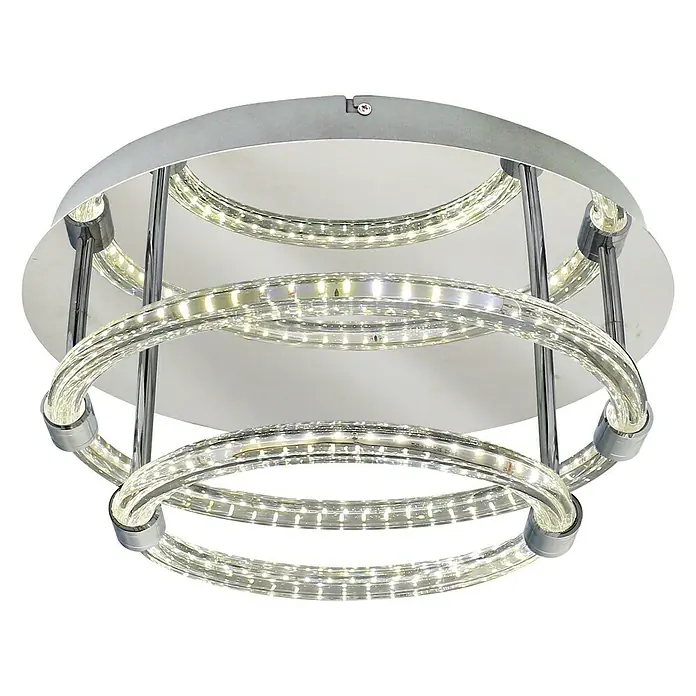 Tween Light LED-Deckenleuchte Mosta - 24 W, Chrom, Neutralweiß