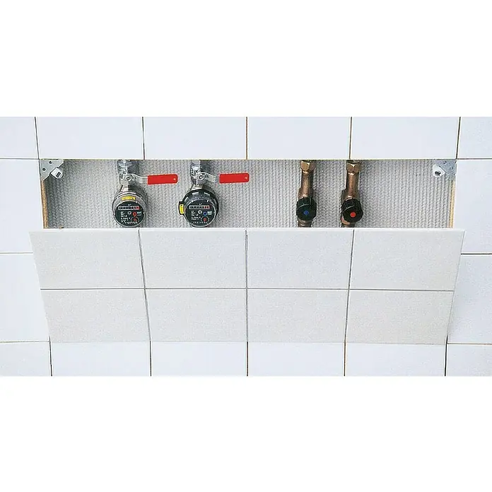 Fliesenklappe Alpro 2000 - Geeignet für: Plattengrößen von 15 x 15 cm bis 0,5 m² - Vorderansicht