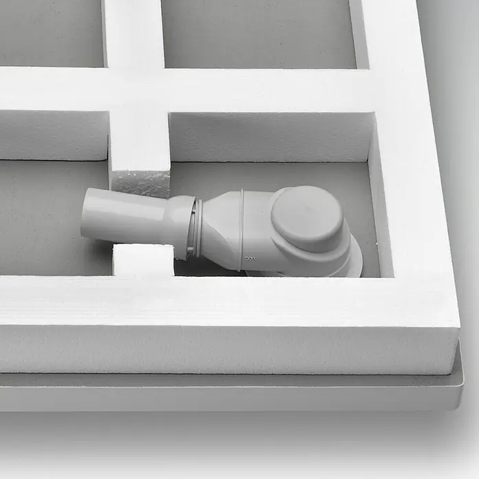 Ottofond Duschwannenablauf - Durchmesser Abdeckung: 50 mm, Passend für: Ottofond Duschwannen Liberia/Plano-Q/Plano-R/Plano-VK - Ansicht von oben
