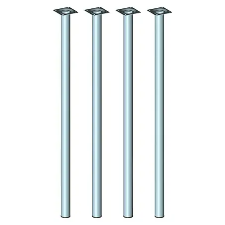 Element System  Möbelfuß-Set Burgund