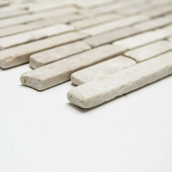 Mosaikfliese Biancone MOS BRICK 105 - 30,5 x 30,5 cm, Beige, Matt - Vorderansicht