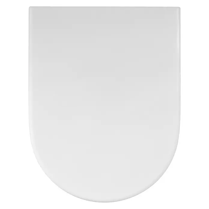 WC-Sitz Harmony/Mineral - Mit Absenkautomatik, Duroplast, Weiß - Vorderansicht