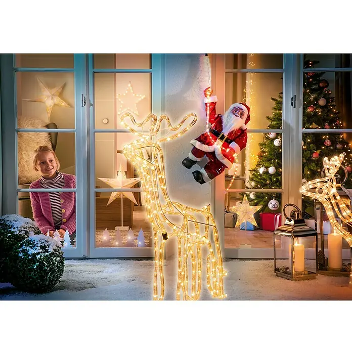Tween Light LED dekorációs fa papír karácsonyfa - Belső, 1,2 m, Meleg fehér