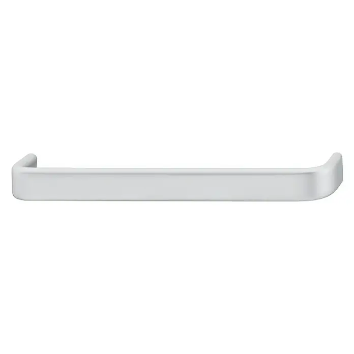 Tirador para muebles - Tipo de tirador del mueble: Estribo, L x An x Al: 328 x 20 x 35 mm, Aluminio - Vista frontal