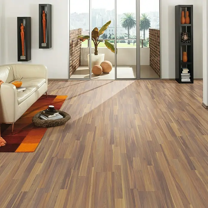 LOGOCLIC Family Laminat Hrast Cortona - 1.285 x 192 x 7 mm, Brodski pod - Živopisni prikaz