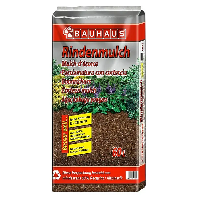 BAUHAUS Rindenmulch - 60 l, 0 - 20 mm