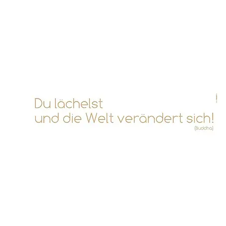 Komar  Dekosticker Du Lächelst