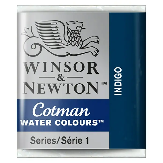 Winsor & Newton Cotman Aquarelverf - Indigo, Pot - Vooraanzicht