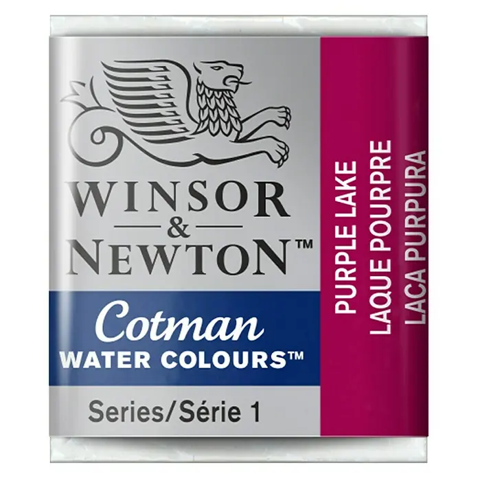 Winsor & Newton Cotman Aquarelverf - Purple Lake, Pot - Vooraanzicht