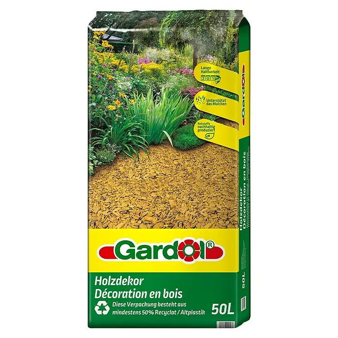 Gardol Dekor-Mulch - 50 l, Gelb