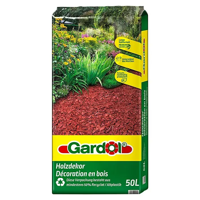 Gardol Dekor-Mulch - 50 l, Rot
