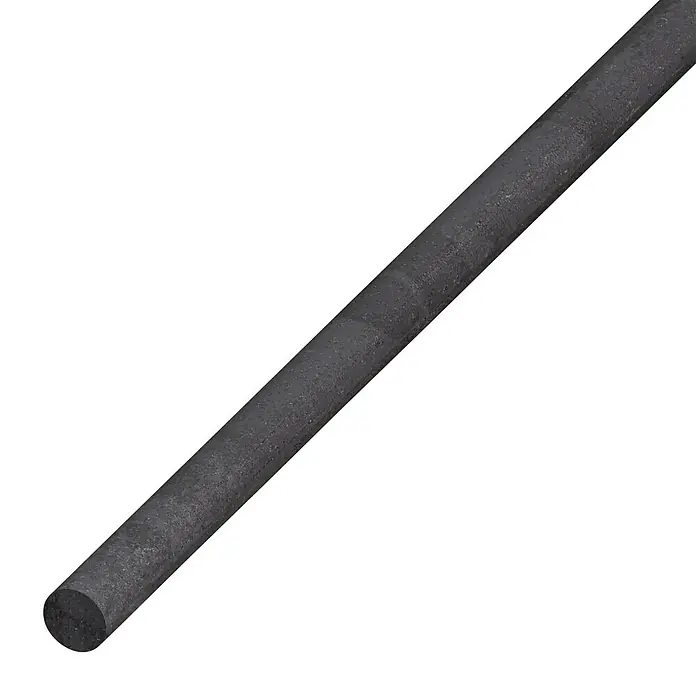 Kantoflex Okrugla šipka - Ø x D: 8 x 2.000 mm, Toplo valjani čelik - Pogled s lijeve strane