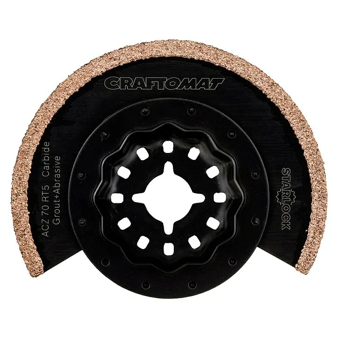 Craftomat Segmentni list za pilu od tvrdog metala - 65 mm - Pogled sprijeda