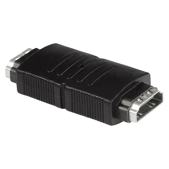 Hama HDMI-Adapter - 2 x HDMI-Stecker, Geeignet für: HDTV - Vorderansicht