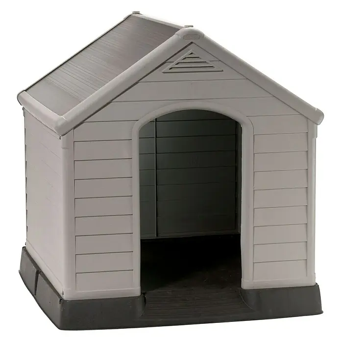 Caseta para perro - 99 x 95 x 99 cm - Vista frontal