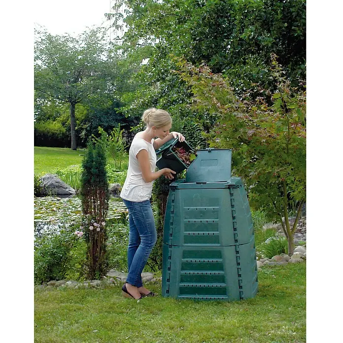 Garantia Komposter Thermo Star - 1.000 l, 130 x 130 x 102 cm - Anwendungsbeispiel