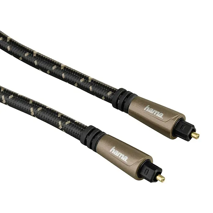 Hama ODT-Kabel - Toslink-Stecker, 1,5 m, Thermoplastische Elastomere (TPE) - Vorderansicht
