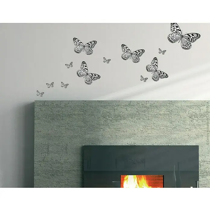 Wandtattoo - Schmetterlinge, 21 x 29,7 cm - Stimmungsaufnahme