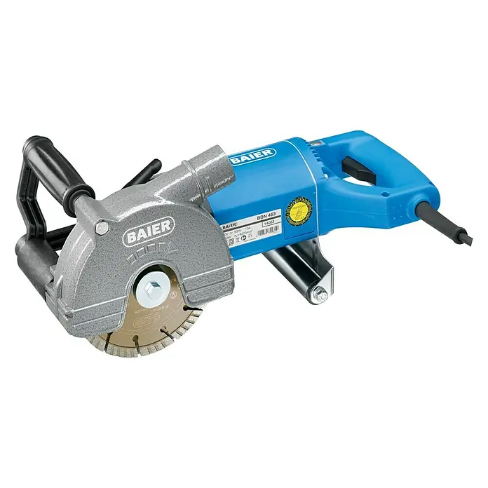 Baier Mauernutfräse BDN 463/4 - 2.150 W, Durchmesser Scheibe: 150 mm, Fräsbreite: 7 mm - 35 mm - Ansicht von oben