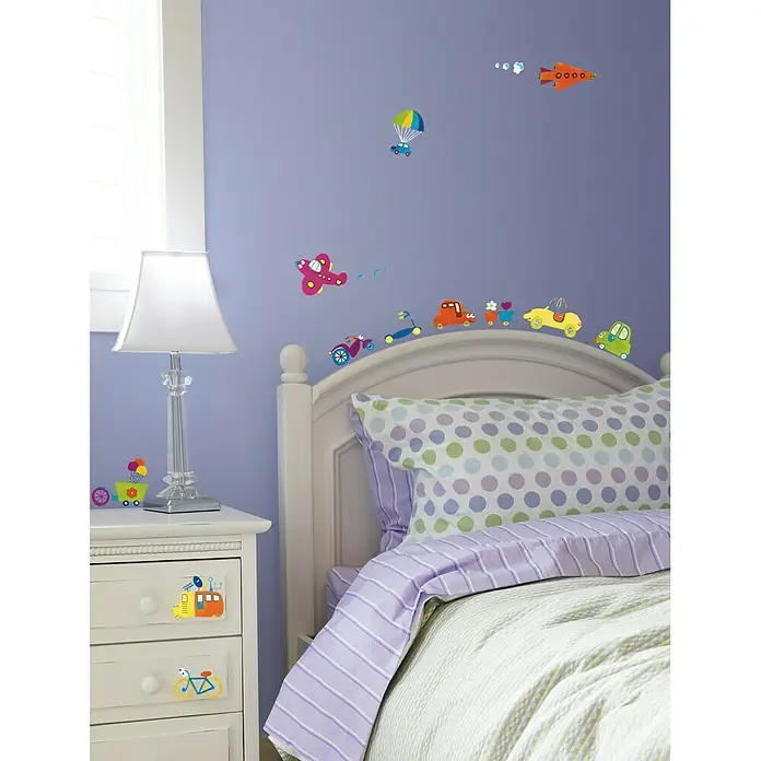 Wandtattoo - Kinderspielzeug, 48 x 68 cm - Stimmungsaufnahme
