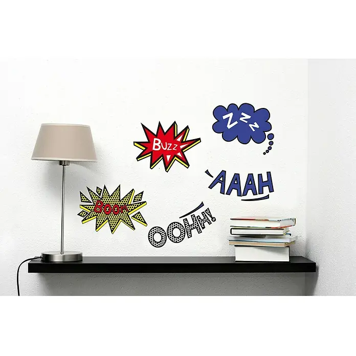 Wandtattoo - Comic-Sprechblasen - Stimmungsaufnahme