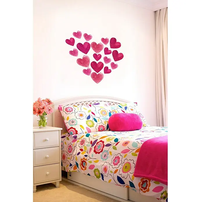 Wandtattoo - Love, 24 x 68 cm - Stimmungsaufnahme